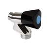 VSH Robinet aérateur chromé 1/2 avec bouton sans écrou Moyen 1500066