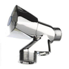 Beluchterkraan verchroomd 1/2 met chrome knop Kiwa 1500674