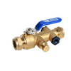 Watts Basic keerklep type CC Basic met hendel zonder aftap en controle 22mm EA beveiliging 1530293