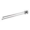 Geesa Luna 2 lids porte-serviettes 43,5cm chrome 0653187