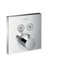 Hansgrohe ShowerSelect afbouwdeel voor inbouwkraan thermostatisch met omstel chroom 0452221 Hansgrohe ShowerSelect afbouwdeel voor inbouwkraan thermostatisch met omstel chroom 0452221