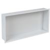 Plieger Inbox inbouwnis met flens 60x30x7.5cm waterproof RVS SW238030