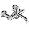 Ideal Standard Ceraplus 2 wandkraan thermostatisch m. vaste uitloop m. hendel 20cm met afsluitbare koppelingen chroom SW197299 Ideal Standard Ceraplus 2 wandkraan thermostatisch m. vaste uitloop m. hendel 20cm met afsluitbare koppelingen chroom SW197299