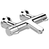 Ideal Standard Ceraplus 2 badkraan met afsluitbare koppelingen met omstel Cool Body geschikt v. thermische desinfectie chroom SW197318 Ideal Standard Ceraplus 2 badkraan met afsluitbare koppelingen met omstel Cool Body geschikt v. thermische desinfectie chroom SW197318