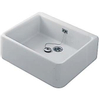 Villeroy en Boch O'novo gootsteen met overloop 70x50x20cm wit 0140157 Villeroy en Boch O'novo gootsteen met overloop 70x50x20cm wit 0140157