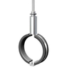 Flamco BKI ophangstrop M6 48.3mm tbv stalen buis met rubber inlage 1741190 Flamco BKI ophangstrop M6 48.3mm tbv stalen buis met rubber inlage 1741190