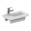 Ideal Standard Connect Space fontein met kraangat links 45x25cm wit 0181113 Ideal Standard Connect Space fontein met kraangat links 45x25cm wit 0181113