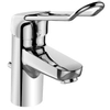 Ideal Standard Connect Blue 1 gats wastafelkraan met waste met open greep met uitloop 11.2cm chroom 0181207 Ideal Standard Connect Blue 1 gats wastafelkraan met waste met open greep met uitloop 11.2cm chroom 0181207