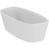 Ideal Standard Dea baignoire autoportante en matière synthétique acrylique ovale 190x90cm avec pieds et trop-plein blanc 0181212