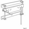 Pressalit Rehab wastafelframe met gasveer hoog laag 0604925 Pressalit Rehab wastafelframe met gasveer hoog laag 0604925