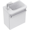 Ideal Standard Tonic II meubelfontein met kraangat links zonder overloop 46x31cm met IdealFlow wit 0185619 Ideal Standard Tonic II meubelfontein met kraangat links zonder overloop 46x31cm met IdealFlow wit 0185619