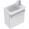 Ideal Standard Tonic II fontein met kraangat rechts zonder overloop voor meubel 46x31cm met IdealFlow wit 0185621 Ideal Standard Tonic II fontein met kraangat rechts zonder overloop voor meubel 46x31cm met IdealFlow wit 0185621