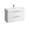 Laufen Base for Val wastafelonderbouwkast met 2 laden 93x39x53cm v. wastafel H810287 glanswit SW157462 Laufen Base for Val wastafelonderbouwkast met 2 laden 93x39x53cm v. wastafel H810287 glanswit SW157462