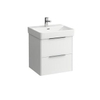 Laufen Base for Pro S wastafelonderbouwkast met 2 laden v. wastafel H810962 52x44x53cm glanswit SW157446 Laufen Base for Pro S wastafelonderbouwkast met 2 laden v. wastafel H810962 52x44x53cm glanswit SW157446