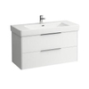 Laufen Base for Pro S meuble sous lavabo avec 2 tiroirs pour lavabo H813966 101x44x53cm blanc brillant SW157451