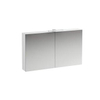 Laufen Base spiegelkast m. 2 deuren met LED verlichting 120x70x18cm matwit SW157439 Laufen Base spiegelkast m. 2 deuren met LED verlichting 120x70x18cm matwit SW157439