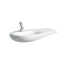 Laufen Alessi One lavabo-plan de toilette 90x50x16.5cm 1 trou de robinet cuve à gauche. surface de dépose à droite incl. clou céramique lcc-blanc 0192300