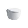 Laufen Pro hangtoilet – Rimless – zichtbare bevestiging – diepte 53 cm – glans wit 0192332