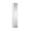 Laufen Space Armoire colonne avec 1 porte miroir 30x170x30cm gauche/droite blanc mat SW28343