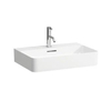 Laufen Val Lavabo pour meuble 60x42cm 1 trou de robinet avec trop-plein LCC blanc SW28252