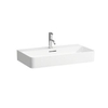 Laufen Val meubelwastafel 75x42cm met 1 kraangat met overloop met LCC wit SW47008 Laufen Val meubelwastafel 75x42cm met 1 kraangat met overloop met LCC wit SW47008