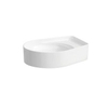 Laufen Val waskom met kraanplateau 50x40cm met 1 kraangat met overloop met LCC wit SW47014 Laufen Val waskom met kraanplateau 50x40cm met 1 kraangat met overloop met LCC wit SW47014