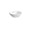 Laufen Ino waskom vierkant 35x35cm zonder kraangat met overloop met LCC wit SW46985 Laufen Ino waskom vierkant 35x35cm zonder kraangat met overloop met LCC wit SW46985