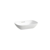 Laufen INO vasque à poser 35x50x12cm sans trou de robinetterie avec trop-plein SaphirKeramik blanc SW46986