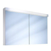 Schneider LowLine LOW 120 2 FL spiegelkast inclusief 2 deuren inclusief TL verlichting 120x77cm wit 2000071 Schneider LowLine LOW 120 2 FL spiegelkast inclusief 2 deuren inclusief TL verlichting 120x77cm wit 2000071
