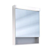Schneider LowLine spiegelkast met 1 deur en open schap met TL verlichting 60x77cm links/rechts wit 2000073 Schneider LowLine spiegelkast met 1 deur en open schap met TL verlichting 60x77cm links/rechts wit 2000073