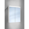 Schneider O-Line spiegelkast m. 2 deuren met LED verlichting boven en indirecte verl. onder 60x74.5x12.8cm v. opbouwmontage SW200478 Schneider O-Line spiegelkast m. 2 deuren met LED verlichting boven en indirecte verl. onder 60x74.5x12.8cm v. opbouwmontage SW200478