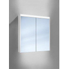 Schneider O-Line spiegelkast m. 2 deuren met LED verlichting boven en indirecte verl. onder 70x74.5x12.8cm v. opbouwmontage SW200479 Schneider O-Line spiegelkast m. 2 deuren met LED verlichting boven en indirecte verl. onder 70x74.5x12.8cm v. opbouwmontage SW200479