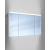 Schneider O-Line spiegelkast met 3 deuren (30/60/30) met LED verlichting boven 120x74.5x12.8cm v. op- of inbouwmontage SW200470 Schneider O-Line spiegelkast met 3 deuren (30/60/30) met LED verlichting boven 120x74.5x12.8cm v. op- of inbouwmontage SW200470