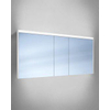 Schneider O-Line spiegelkast met 3 deuren (60/30/60) met LED verlichting boven 150x74.5x15.8cm v. op- of inbouwmontage SW200505 Schneider O-Line spiegelkast met 3 deuren (60/30/60) met LED verlichting boven 150x74.5x15.8cm v. op- of inbouwmontage SW200505