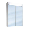 Schneider WangaLine WLS 60 2 FL spiegelkast met 2 deuren met TL verlichting 60x78cm aluminium 2000183 Schneider WangaLine WLS 60 2 FL spiegelkast met 2 deuren met TL verlichting 60x78cm aluminium 2000183