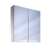 Schneider GraceLine spiegelkast met 2 deuren met TL verlichting 70cm aluminium 2000194 Schneider GraceLine spiegelkast met 2 deuren met TL verlichting 70cm aluminium 2000194