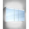 Schneider ArangaLine spiegelkast met LED verlichting boven en indirecte verlichting onder met 3 deuren (50/30/50) 130x70x12cm met gl. planchets accessoire box en scheerspiegel aluminium 2000265 Schneider ArangaLine spiegelkast met LED verlichting boven en indirecte verlichting onder met 3 deuren (50/30/50) 130x70x12cm met gl. planchets accessoire box en scheerspiegel aluminium 2000265