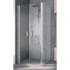 Kermi Pega zijwand voor douchebak 100x200cm met stabilisatiestang glans zilver met helder glas SW241828 Kermi Pega zijwand voor douchebak 100x200cm met stabilisatiestang glans zilver met helder glas SW241828
