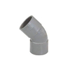 Wavin PVC lijm bocht 45° mof/mof 32mm 2100223