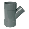 Wavin PVC lijm T stuk 45° 125x110mm 3xmof 2100746 Wavin PVC lijm T stuk 45° 125x110mm 3xmof 2100746