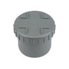 Wavin embout à coller en pvc avec bouchon à visser en fixation 125 mm 2101157
