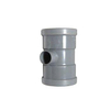 Wavin PVC manchet T stuk 90° 110x40mm 3xmof 2110342 Wavin PVC manchet T stuk 90° 110x40mm 3xmof 2110342