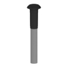 Burgerhout ventilation passage de toit ø150mm l=1309mm pp noir SW77534