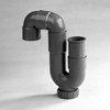Dyka PVC universeel sifon 32mm grijs 2113401