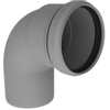 Burgerhout Bm pp kunststof rookgasafvoerbocht 80mm 87/90° 2113457 Burgerhout Bm pp kunststof rookgasafvoerbocht 80mm 87/90° 2113457