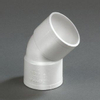 Dyka PVC bocht 45° mof/mof 50mm wit 2113482 Dyka PVC bocht 45° mof/mof 50mm wit 2113482