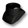 Burgerhout glijschaal model D Ø180mm 25-45° type 205 rookgas/vent./bel./HR/VR zwart 2113675