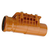 Wavin pvc unblock 110mm spigot socket avec check valve brown 2130006