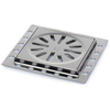 Aquaberg Siphon de rénovation avec grille en inox 10x10cm hauteur d''encastrement 8mm 2300006