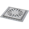 Aquaberg Regard de rénovation avec grille en inox 15x15cm hauteur d'encastrement 7mm RP15 2300007 Aquaberg Regard de rénovation avec grille en inox 15x15cm hauteur d'encastrement 7mm RP15 2300007